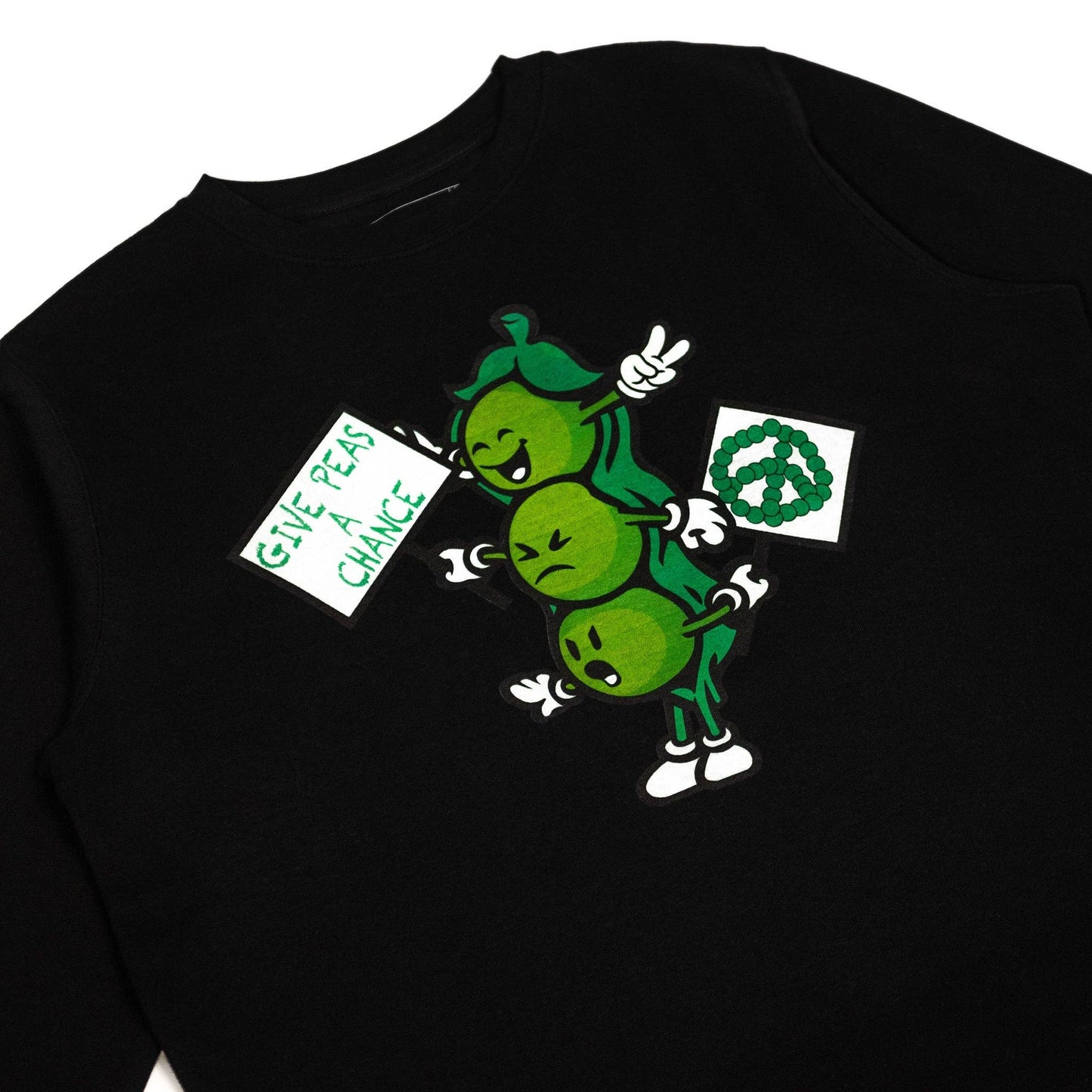 Give Peas A Chance Crewneck