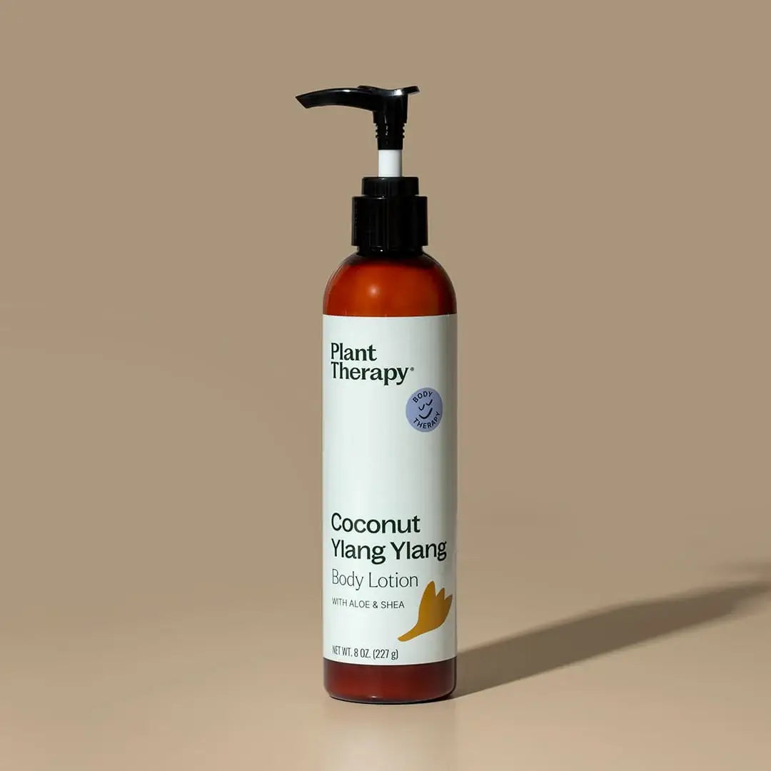 Coconut Ylang Ylang Body Lotion with Aloe and Shea 8oz