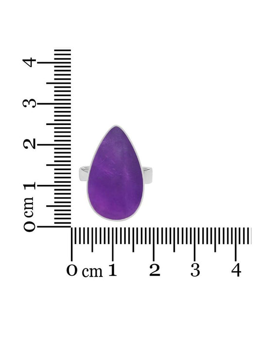 Amethyst Ring | Adjustable