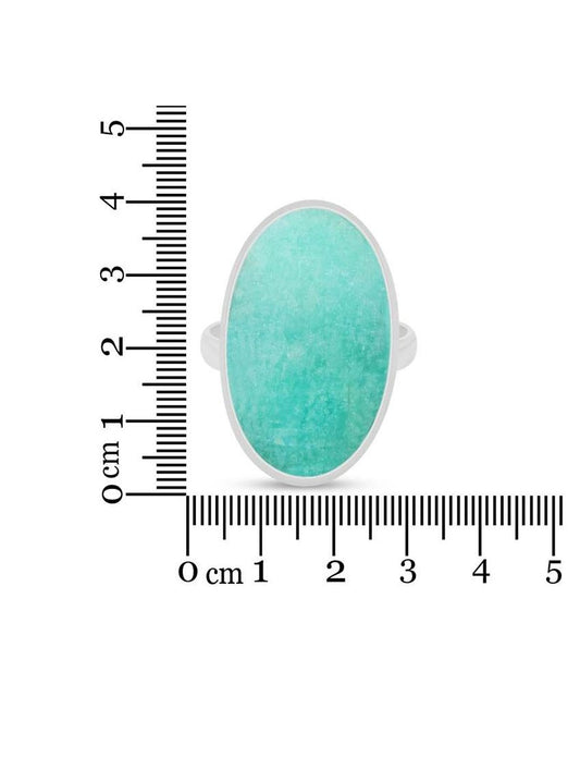 Amazonite Ring | Adjustable