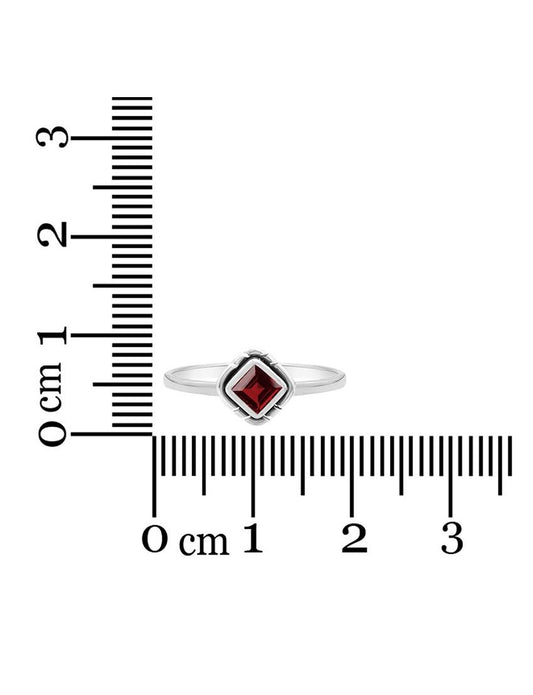 Garnet Ring | Size 8