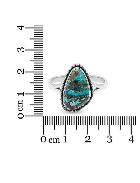 Shattuckite Ring | Size 7