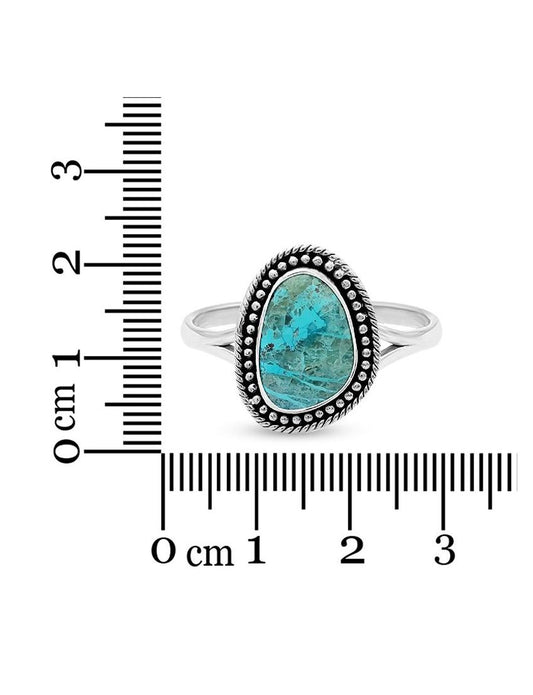 Shattuckite Ring | Size 10