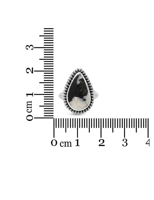White Buffalo Ring | Size 9