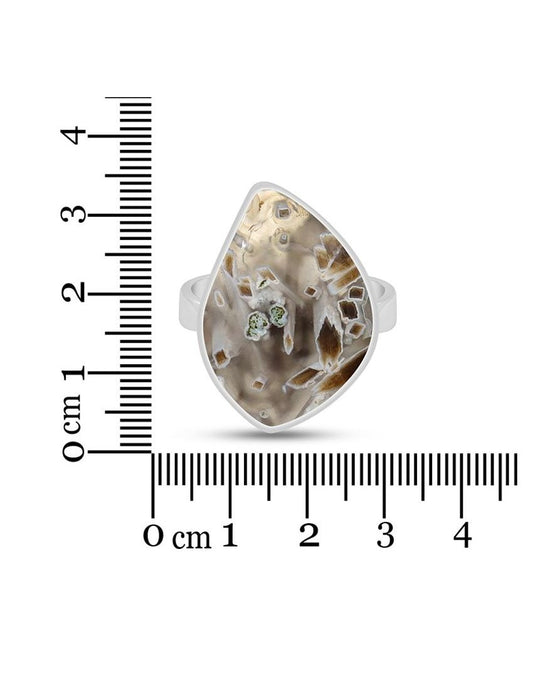 Turkish Chalcedony Ring | Adjustable