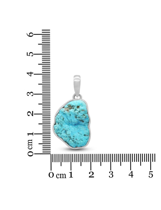 Rough Turquoise Pendant