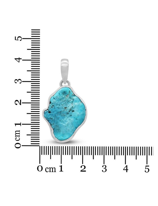 Rough Turquoise Pendant